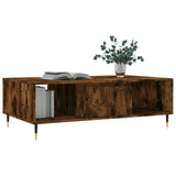 Coffee Table Smoked Oak 104x60x35 cm Engineered Wood 827081