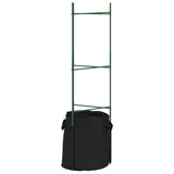 Tomato Cages with Plant Bags 4 pcs 116 cm Steel and PP 3281484
