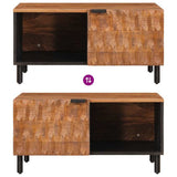 Coffee Table Brown 80 x 50 x 40 cm Solid Mango Wood 4017904
