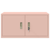 Storage Cabinet Pink 80 x 40 x 40 cm Steel 891671