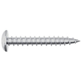 Wood Screw 8182 pcs Silver M4 x 28 mm Iron 864513