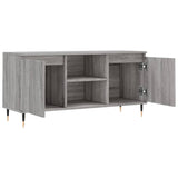 TV Cabinet Grey Sonoma 104x35x50 cm Engineered Wood 827010