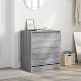 Shoe Cabinet Grey Sonoma 60x42x69 cm Engineered Wood 839985