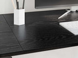 Desk Black Oak 120 x 50 x 75 cm Engineered Wood 883034