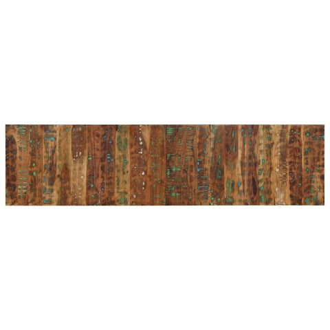 ZNTS Headboard Multicolour 200 cm Solid Wood Reclaimed 4017516