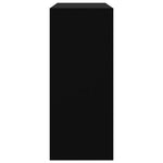 Book Cabinet/Room Divider Black 80x30x72 cm 811692