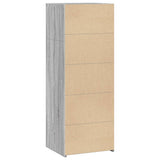 Highboard Grey Sonoma 45x41x124 cm Engineered Wood 846395