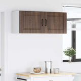 Wall Cabinet PORTO 2 pcs Brown Oak 50 x 31 x 40 cm 885260