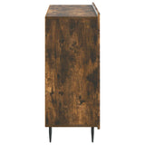 Sideboard Smoked Oak 89 x 34.5 x 82 cm Engineered Wood 894420