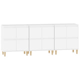 Sideboards 3 pcs White 60x35x70 cm Engineered Wood 3185767