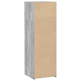 Highboard Grey Sonoma 40x41x124 cm Engineered Wood 846388