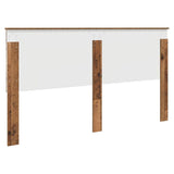 Headboard with Headboard Old Wood 180 cm Engineered wood 887734