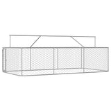 Outdoor Dog Kennel with Roof 400x200x150 cm 171499