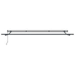 Retractable Awning Manual Black 400 x 300 cm Fabric 3330595