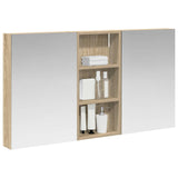 Bathroom Cabinet Set 3 pcs 110 x 10.5 x 60.5 cm Engineered wood 3403714