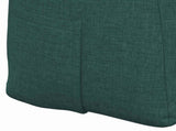 Back Pillow Dark Green 180 x 24 x 50 cm Fabric 42014562