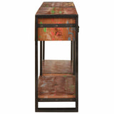 Console Tables with Drawer 2 pcs Multicolour 161 x 33 x 75 cm 3324225
