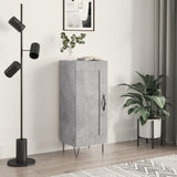 Sideboard Concrete Grey 34.5x34x90 cm Engineered Wood 830440