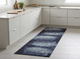 Kitchen Rug Blue Shade 300 x 60 cm 100% Polyamide Washable 42045757