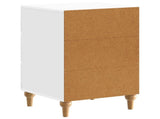 Bedside Cabinet with Drawer High Gloss White 43x 41 x 66.5 cm 894099