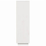 Highboard White 89x34x116.5 cm Solid Wood Pine 861112