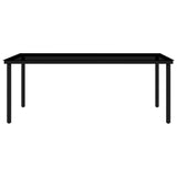 9 Piece Garden Dining Set White 3099262