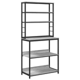 Kitchen Shelf Grey Sonoma 80 x 40 x 168 cm Engineered Wood 883889