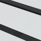 Sliding Door with Hardware Set ESG Glass&Aluminium 90x205 cm 3081952