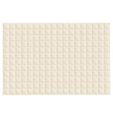 Weighted Blanket Light Cream 120x180 cm 5 kg Fabric 350806