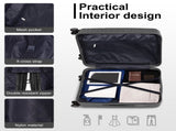 4-Piece Luggage Set with 2 Handbags & 8-Piece Toiletry Kit Durable PP Suitcase 20923247