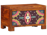 Storage Box Multicolour 50 x 30 x 40 cm Solid acacia wood 4016524