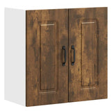 Kitchen Wall Cabinet Kalmar Smoked Oak Engineered Wood 853582