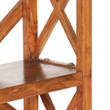 Bookshelf 60x30x160 cm Solid Acacia Wood Honey Finish 289625