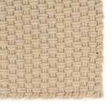 Rug Rectangular Natural 160x230 cm Cotton 345112