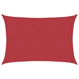 311631 Sunshade Sail 160 g/m Red 5x6 m HDPE