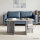Coffee Table Grey Sonoma 87 x 50 x 45 cm Engineered Wood 8001060
