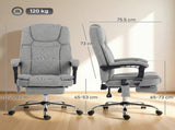 Office Chair with 6-Point Vibration Massage and Heat, Executive Computer Desk Chair with High Back, T3398P551599