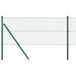 Hexagon Fence Green 0.8 x 50 m Steel 42005419