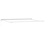 Awning Frame White 600 x 350 cm Aluminium 313218