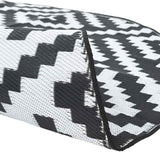 Outdoor Carpet ARAKIL White and Black 200 cm PP 368580