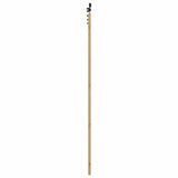 Sliding Door Natural and Black 83 x 232 cm Solid Pine Wood 3333340