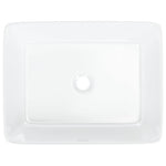 Wash Basin White 48x37x13 cm Ceramic Rectangle 153338