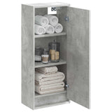 Wall-mounted Sink Vanity Concrete Grey 35 x 20 x 81 cm 890763