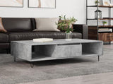 Coffee Table Concrete Grey 104x60x35 cm Engineered Wood 827088