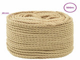 Multipurpose Utility Rope 6 mm 500 m Natural PP 240 kg Max Load 3472952