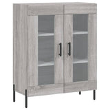 Sideboard Grey Sonoma 69.5x34x90 cm Engineered Wood 827802