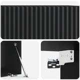 Wall-Mounted TV Cabinet Black 59.5 x 41 x 30 cm Engineered Wood 898506