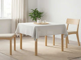 Table Cloth 5 pcs Rectangular White 140 x 140 cm 42040329