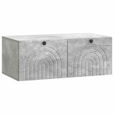 Wall-Mounted TV Cabinet Concrete Grey 78.5 x 41 x 30 cm 898178