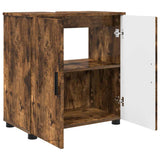 Bathroom Cabinet with Storage Smoked Oak 61 x 35 x 64 cm 883289